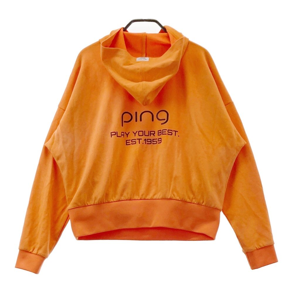 サイズ：M PING ピン パーカー オレンジ系 [240101606297] ゴルフ