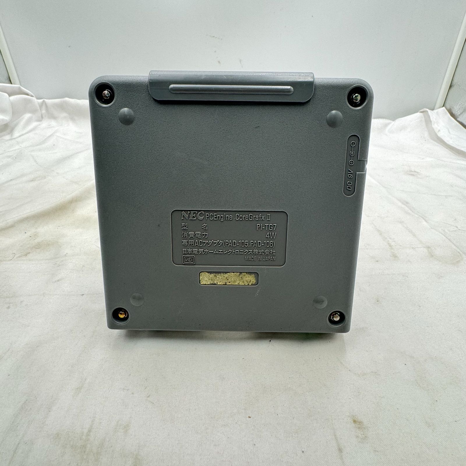 【ジャンク】PCエンジン　コアグラフィックス2 ❗️✨ソフト付き ✨❗️】NEC PCエンジン コアグラフィックスⅡ✨簡易