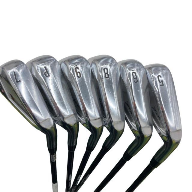 中古】 ダンロップ SRIXON ZX5 6S アイアンセット IR Diamana ZX for
