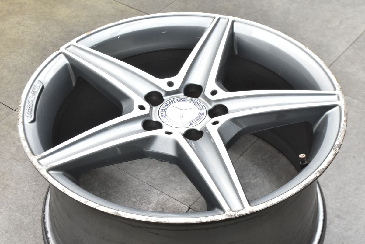 正規品】メルセデス ベンツ W205 Cクラス AMGライン 純正 18in 8.5J + 