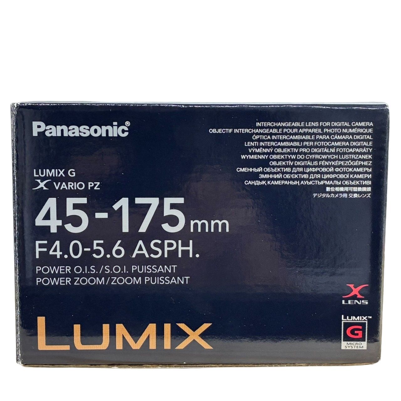 Panasonic パナソニック 望遠レンズ LUMIX G X VARIO PZ 45-175mm/F4.0