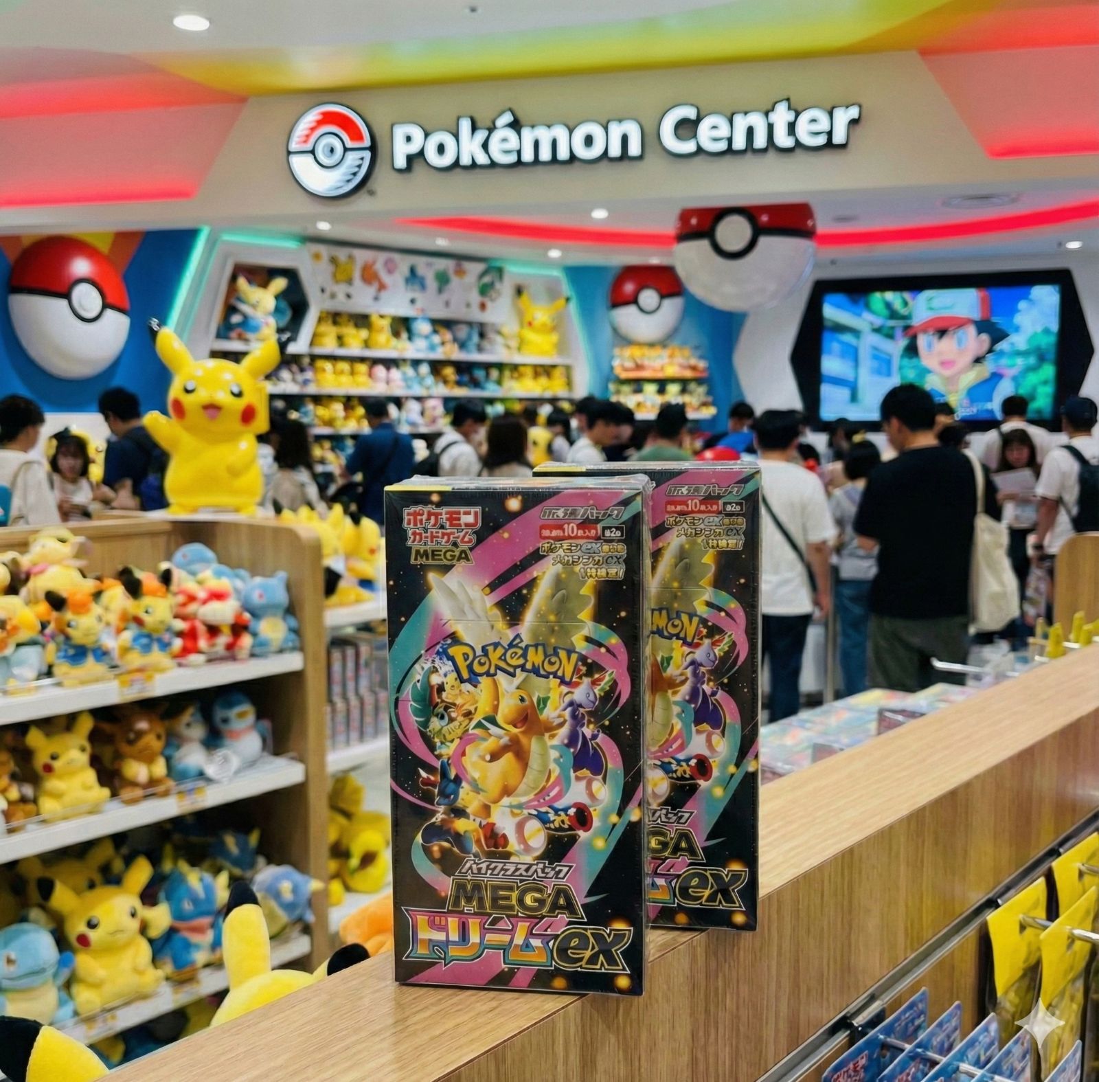 ✓【新品未開封 シュリンク付き】ポケモンカードゲーム MEGAドリームex 