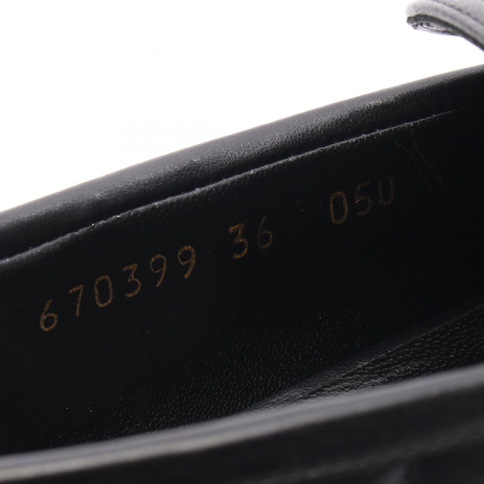 グッチ GUCCI ローファー GGマーモント 670399 ブラック レザー GG 