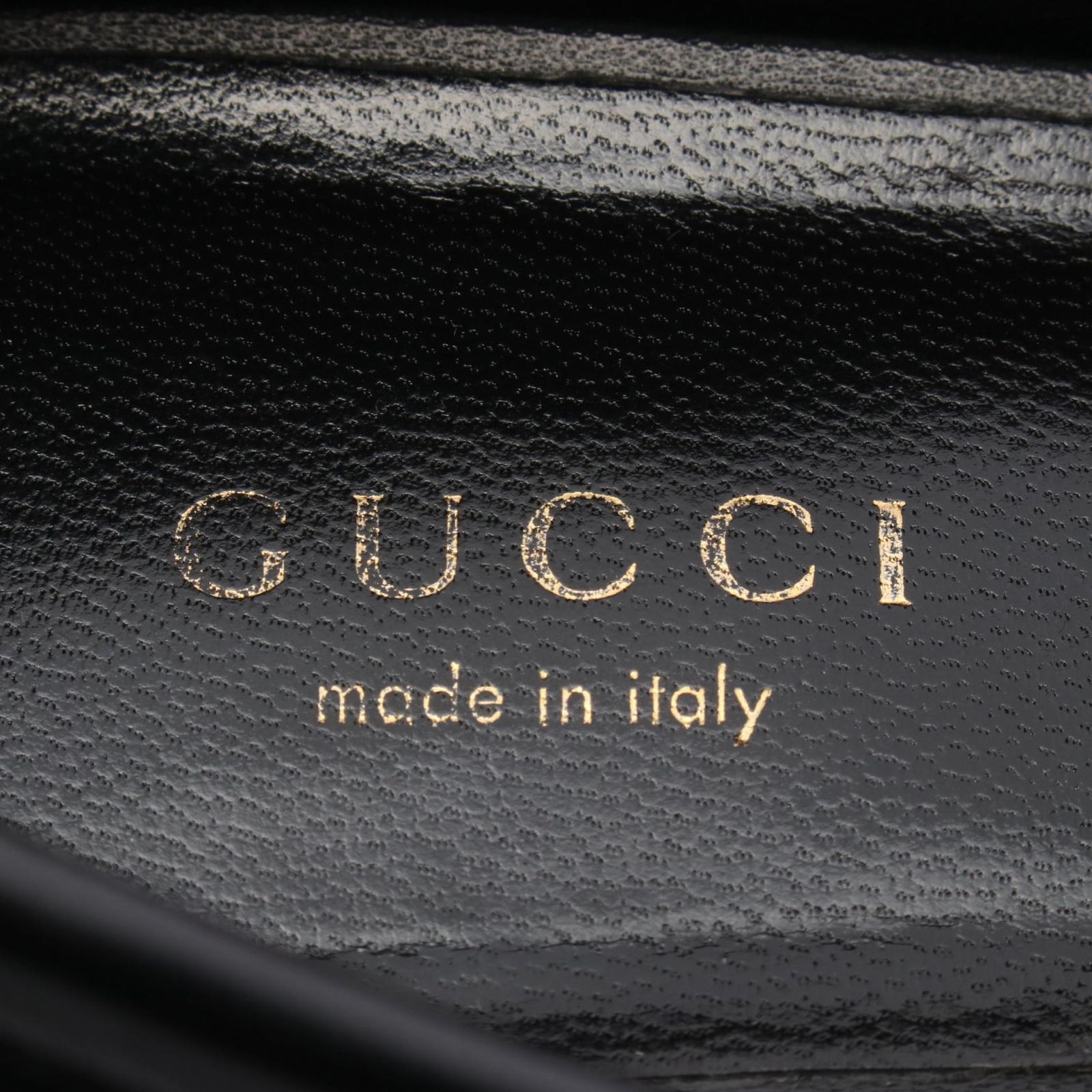 グッチ GUCCI ローファー GGマーモント 670399 ブラック レザー GG