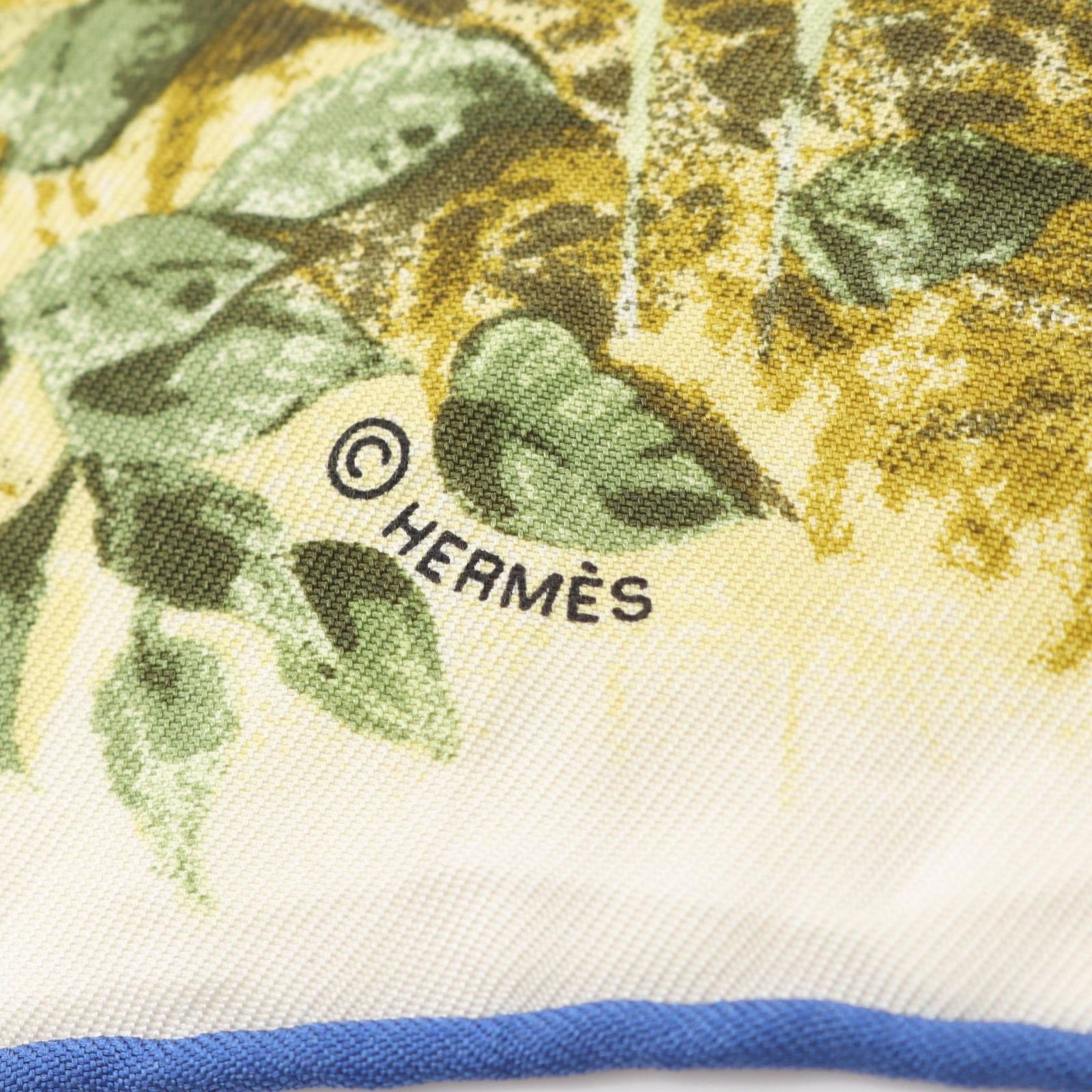 エルメス HERMES スカーフ プチカレ カレ40 PANTHERA PARDUS シルク 