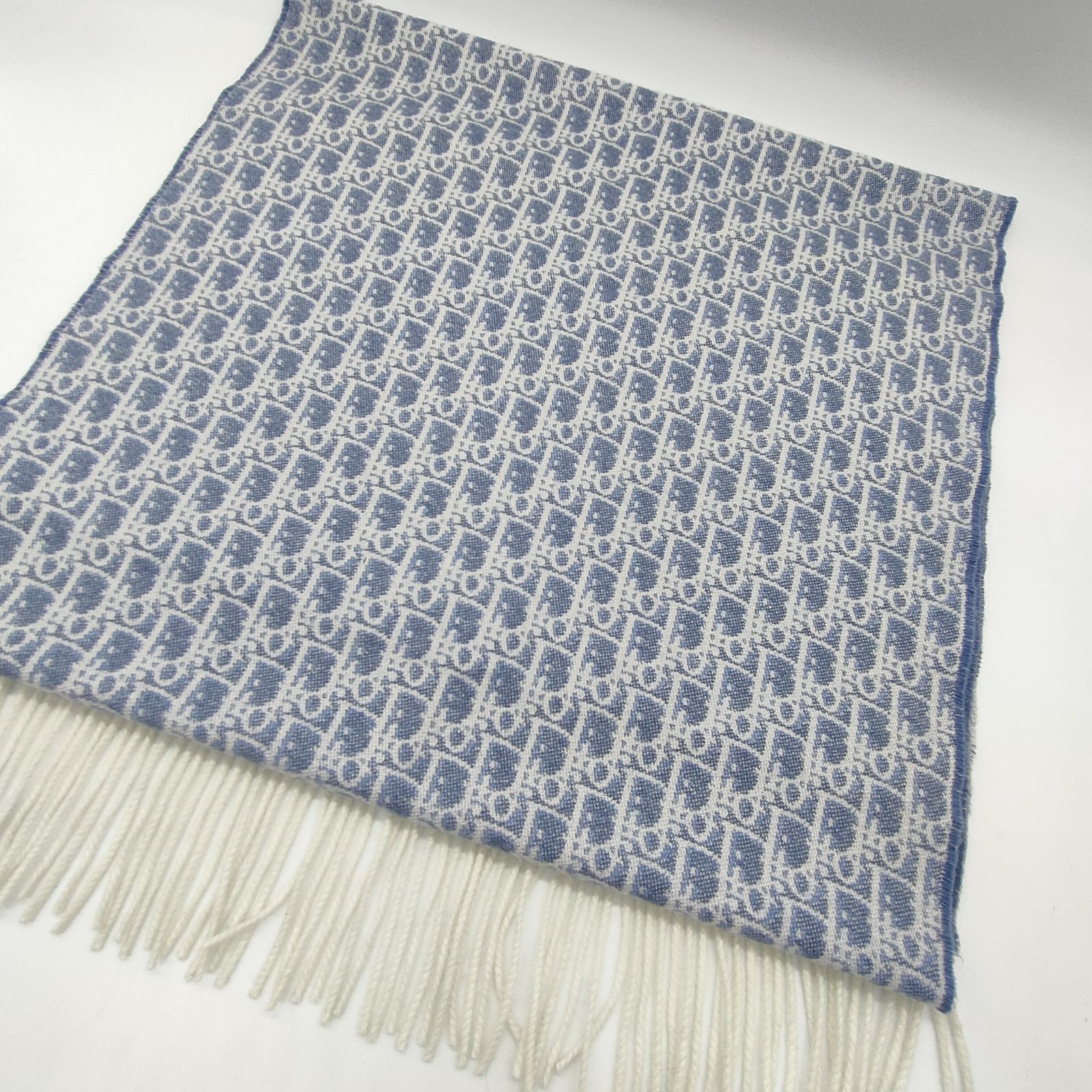 定価19万円【新品未使用】ディオール オブリーク カシミヤ100