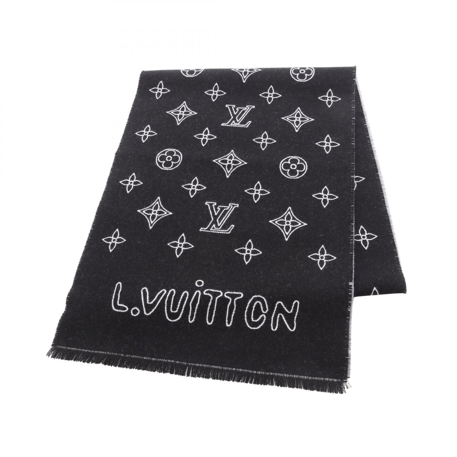 ルイ・ヴィトン LOUIS VUITTON マフラー モノグラム ブラスト M96952 