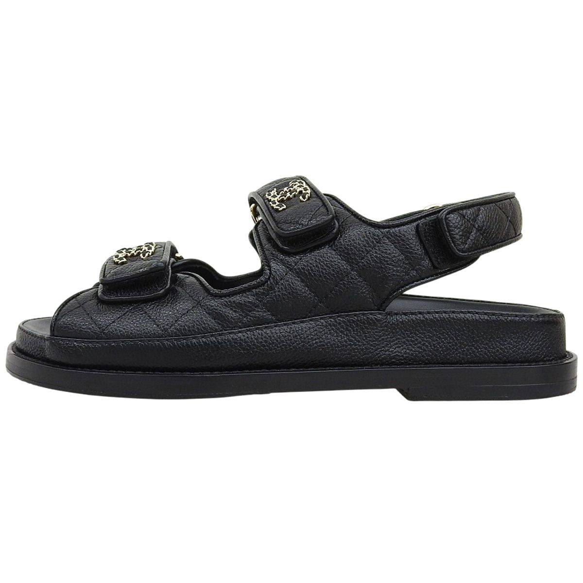 CHANEL(シャネル) マトラッセ フッドベッドサンダル サンダル/ミュール