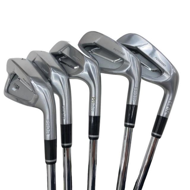 中古】 プロギア PRGR 03 5S アイアンセット IR 純正特注シャフト