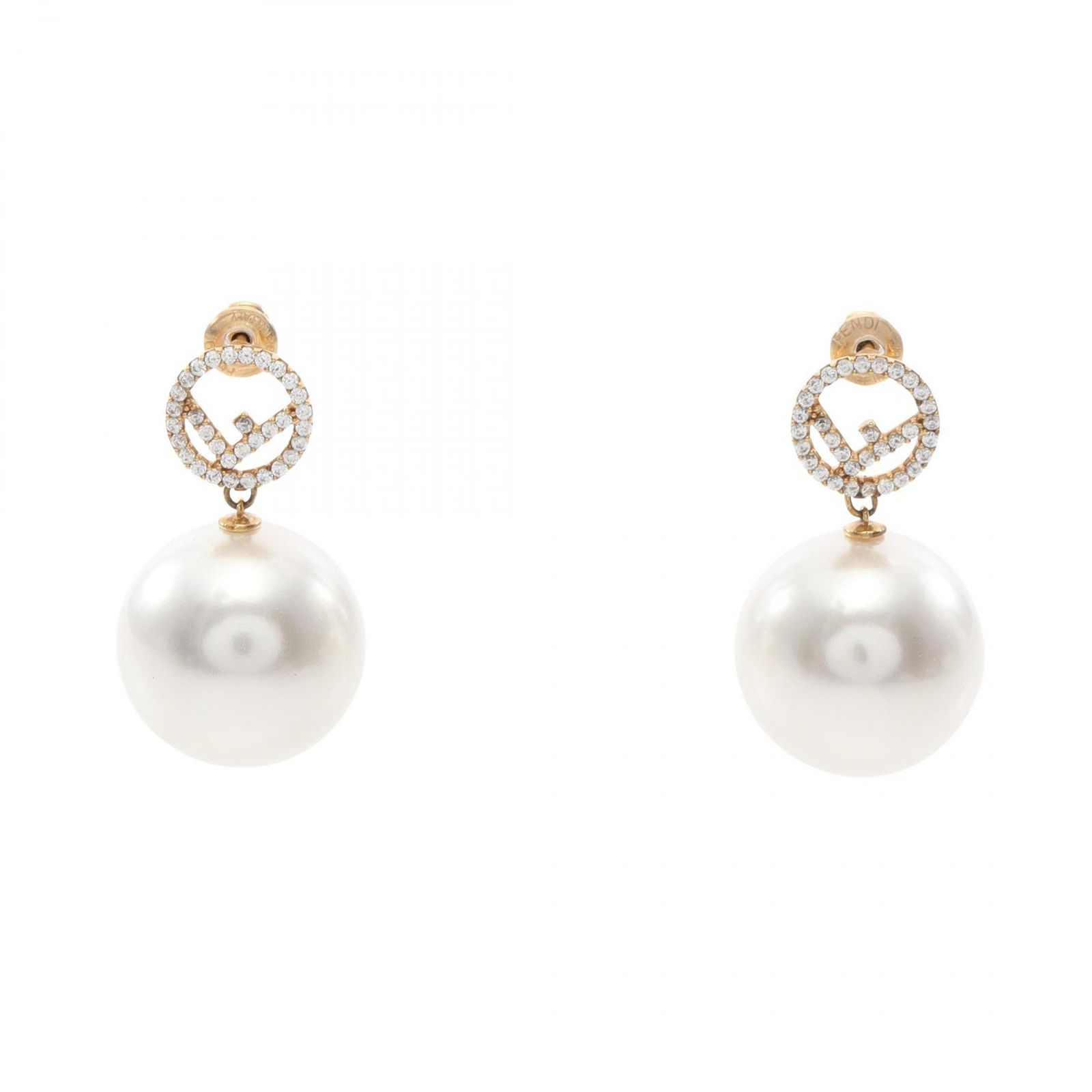 フェンディ FENDI ピアス エフ イズ GP（ゴールドメッキ） ピアス