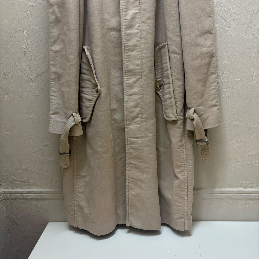 希少 メゾンマルタンマルジェラ 上質 デザイン トレンチコート ここの