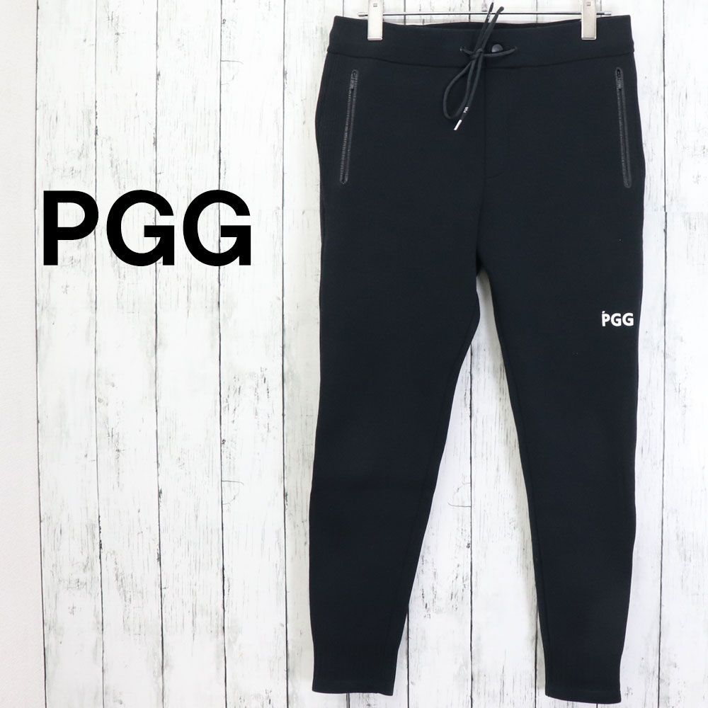 PGG ピージージー パーリーゲイツ PGGロゴ ジョガーパンツ ジャージー