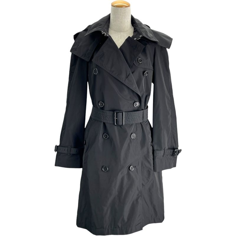 バーバリー トレンチコート フードダウンベスト付き美品°・*:.。.☆ バーバリー BURBERRY フーデッドナイロントレンチコート 4062461
