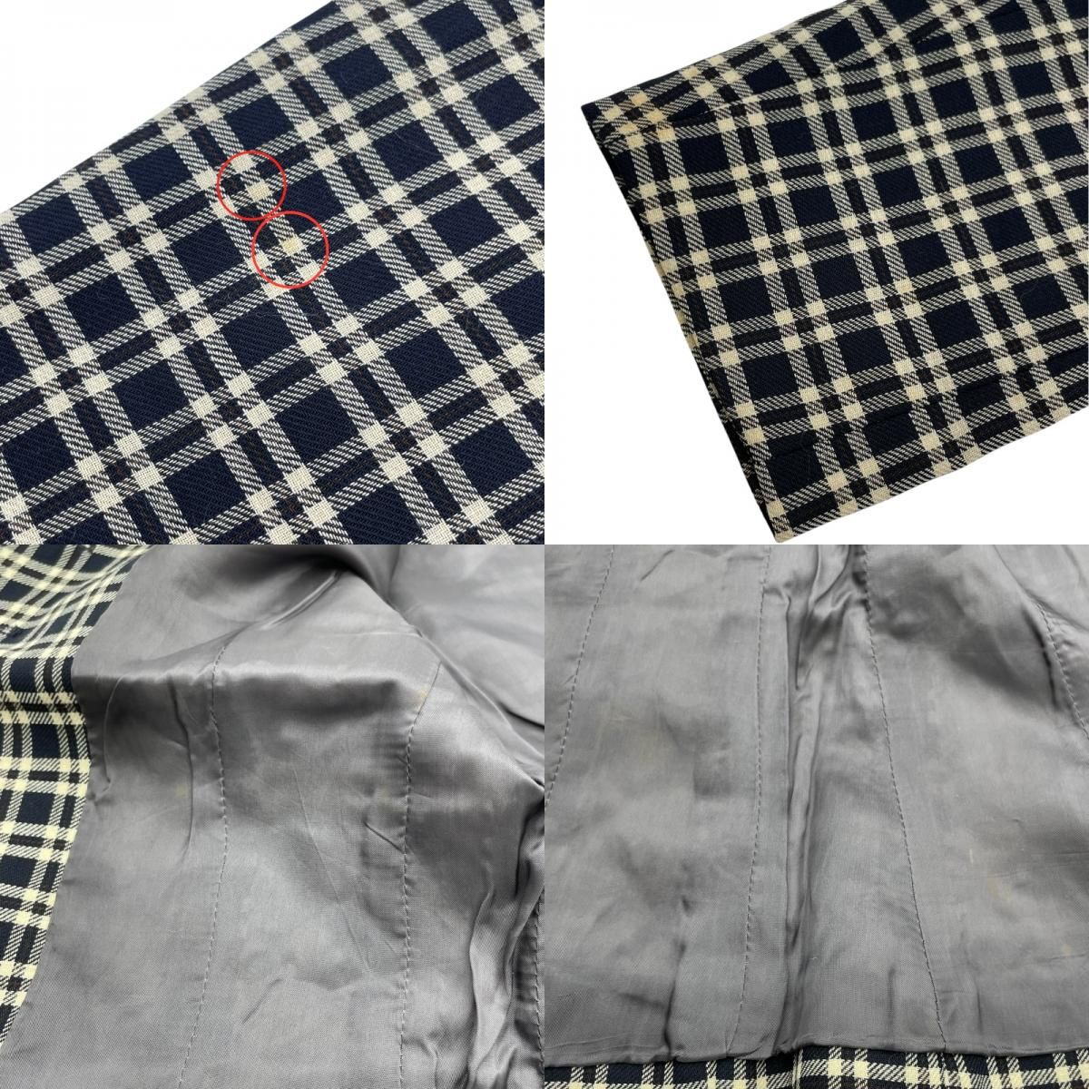 イタリア製フェンディFENDIミックスツイードショート丈ジャケットウール38 FENDI フェンディ ミックスカラー 黒 白 ツイード ジャケット ノーカラー