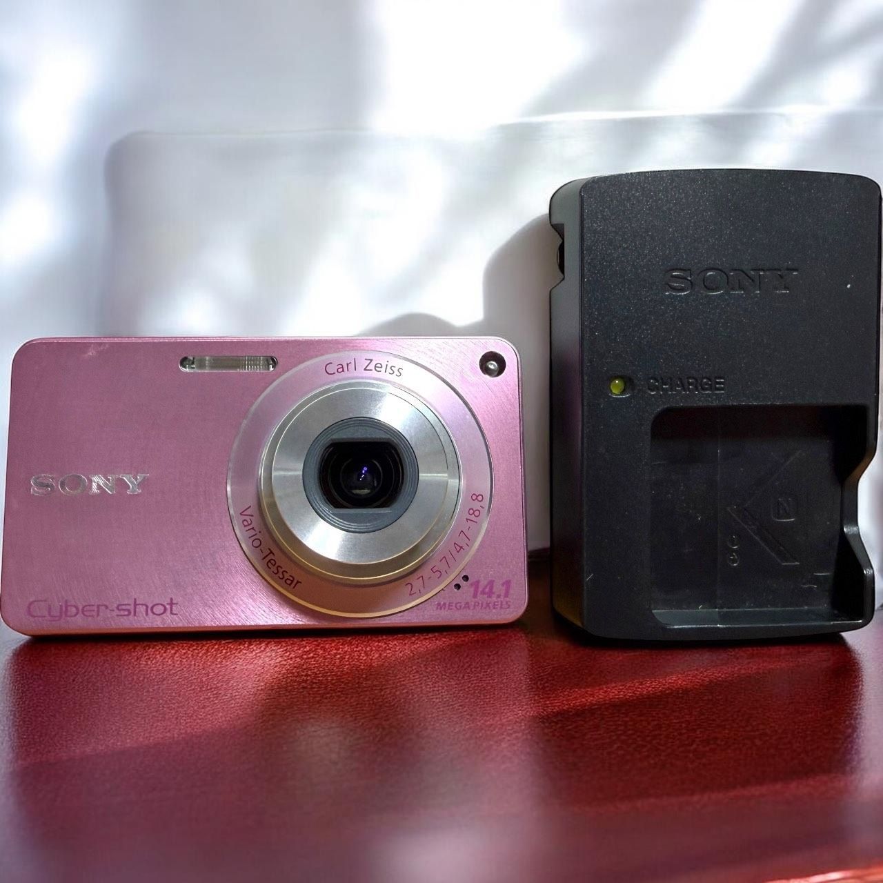 ☆送料無料 SONY ソニー DSC-W350 P ピンク コンパクトデジタルカメラ