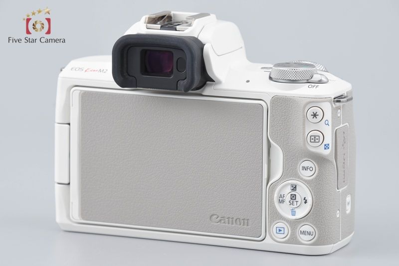 Canon キヤノン 【中古】Canon キヤノン EOS Kiss M2 EF-M 15-45 IS