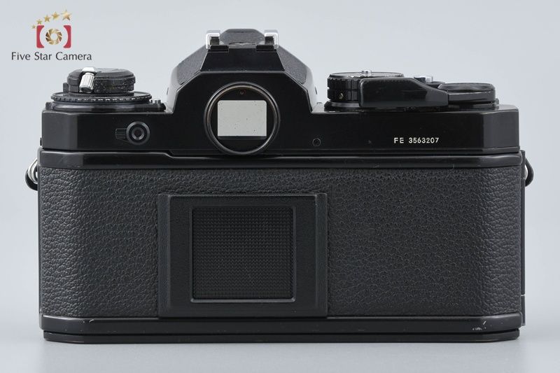 Nikon ニコン 【中古】Nikon ニコン FE ブラック フィルム一眼レフ
