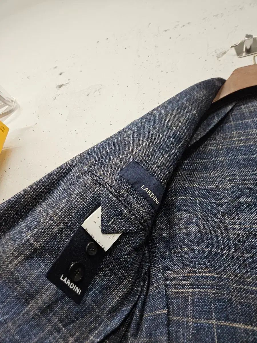 LARDINI / ラルディーニ | シルク チェック テーラード ジャケット 
