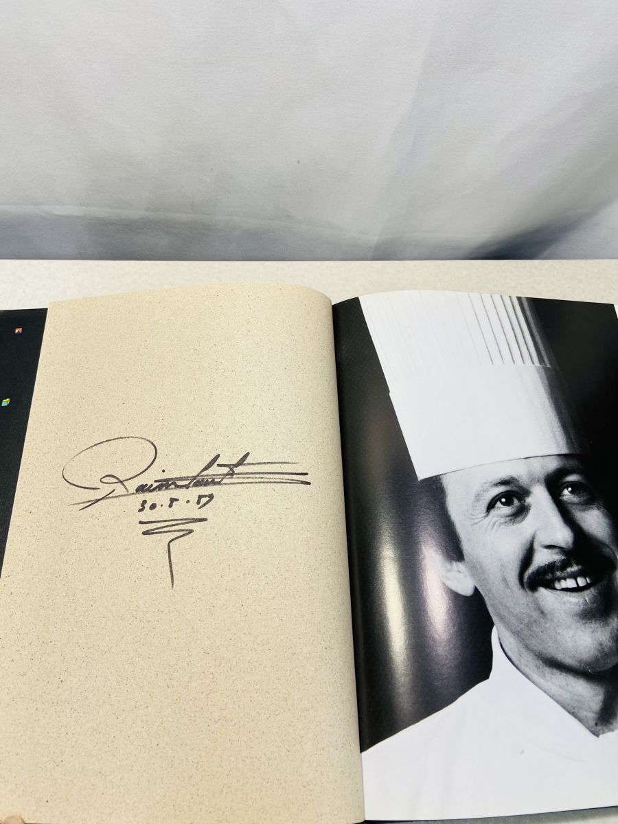 ステファヌランボー 30ans 料理は私の履歴書 柴田書店【サイン入り