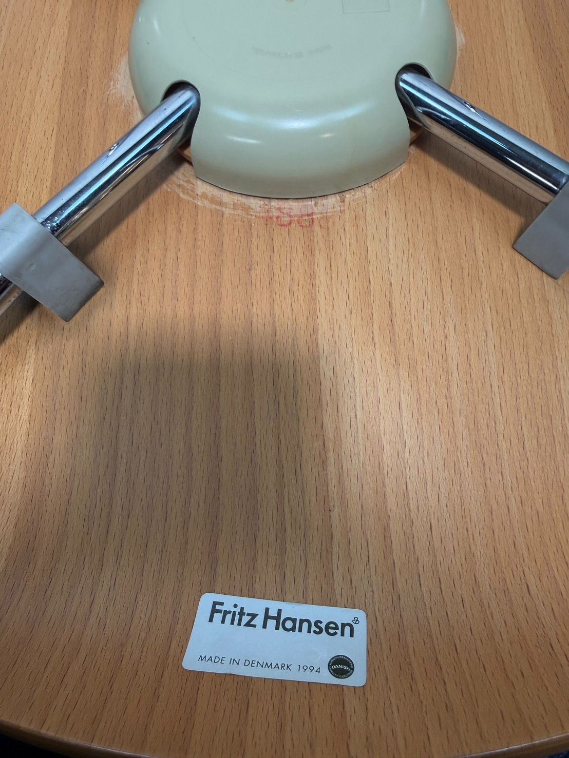 Fritz Hansen / フリッツハンセン セブンチェア 1994年製 ビーチ系 脚