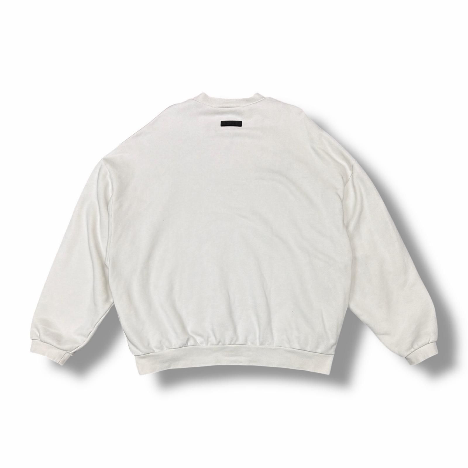FEAR OF GOD ESSENTIALS ラバーロゴクルーネックスウェット トレーナー 
