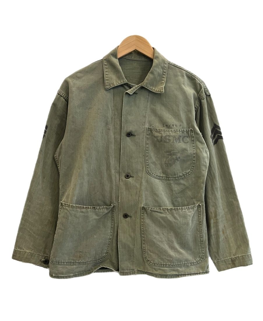 ミリタリー Military 40s 40's USMC P-41 HBT JACKET ヘリンボーン