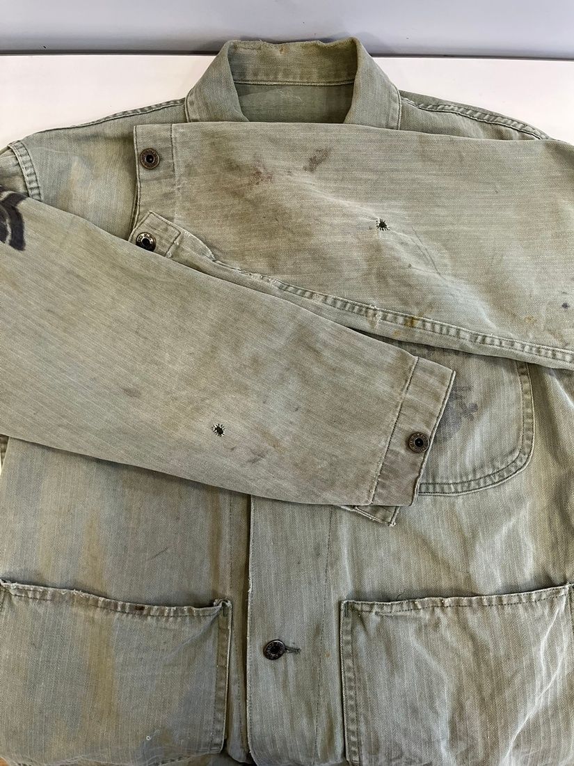 ミリタリー Military 40s 40's USMC P-41 HBT JACKET ヘリンボーン