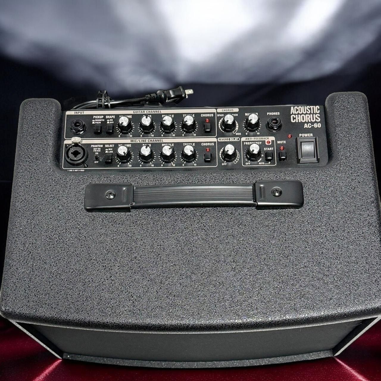 ☆送料無料 美品 Roland ローランド AC-60 Acoustic Chorus ギター