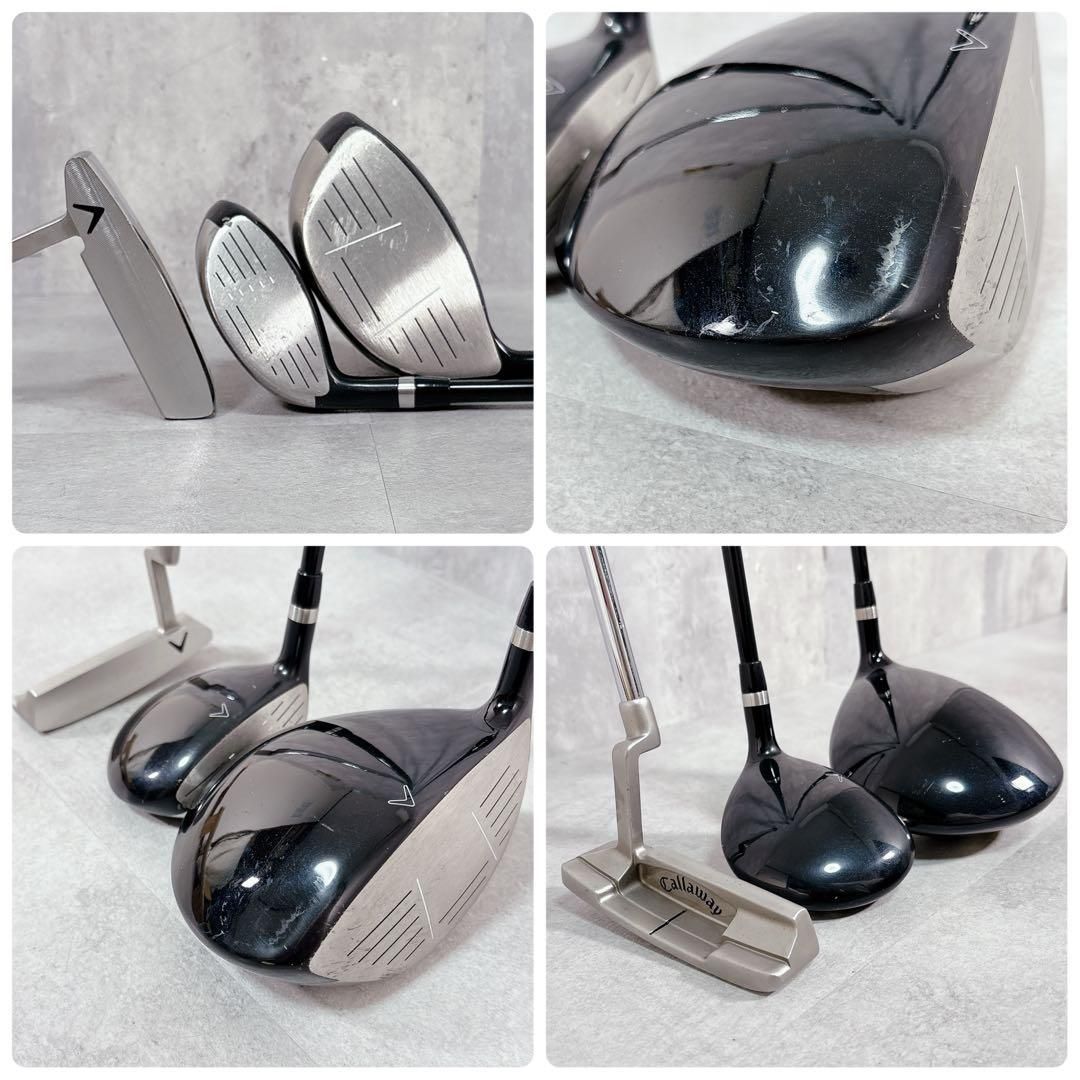 V924 キャロウェイ ゴルフクラブ メンズ フルセット ウォーバード 黒