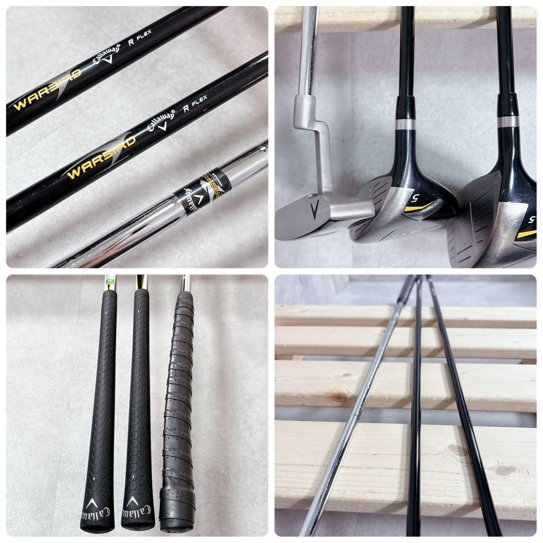 V924 キャロウェイ ゴルフクラブ メンズ フルセット ウォーバード 黒