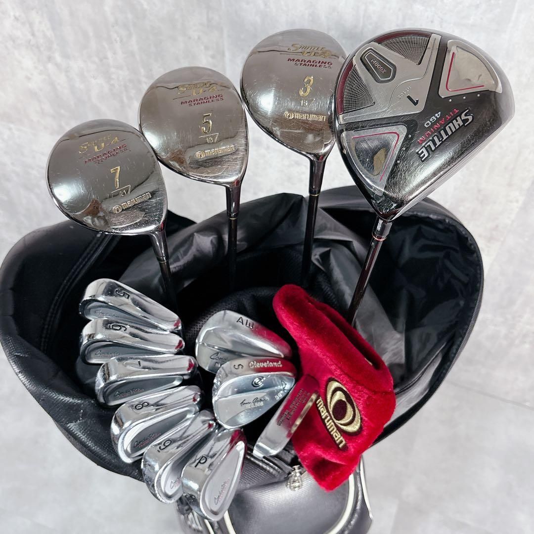 V917 マルマン 他 ゴルフクラブ メンズ セット シャトル コンダクター