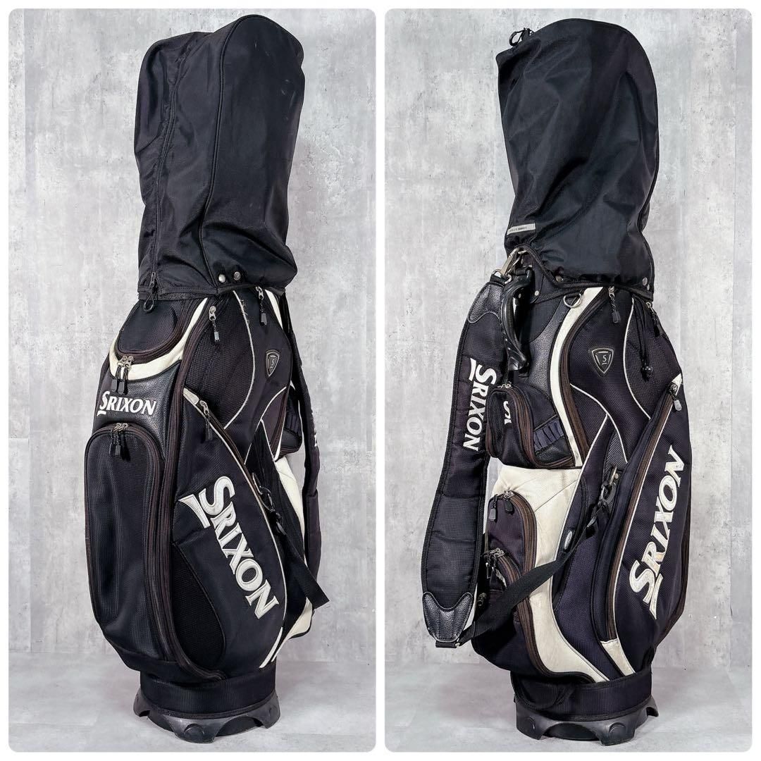 V928 スリクソン 他 ゴルフクラブ メンズ セット 12点 初心者 入門 黒