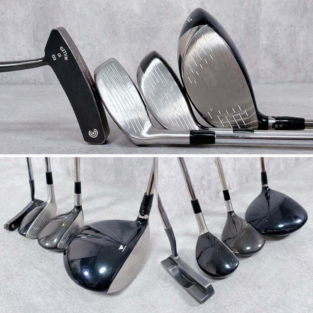 V926 タイトリスト ゴルフクラブ メンズ セット 14点 VG3 黒 赤 - メルカリ