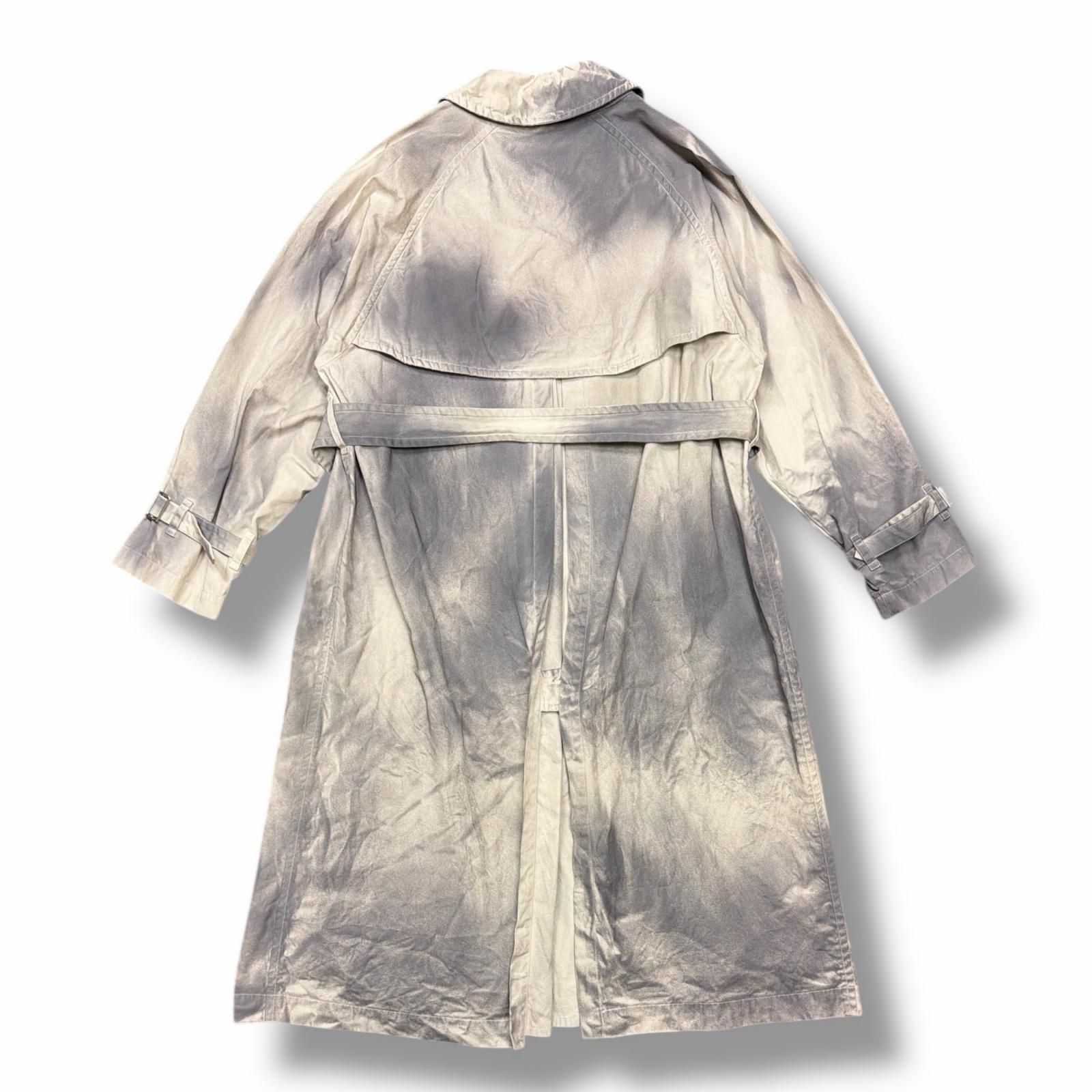 YOKE 23SS 吾亦紅別注 SPRAY PRINTED TRENCH COAT トレンチコート 