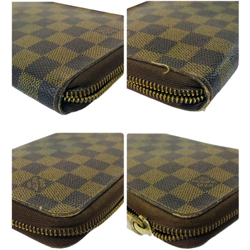 ルイヴィトン ダミエ ジッピー オーガナイザー エベヌ ラウンドファスナー LOUIS VUITTON ルイヴィトン ジッピー・オーガナイザー N60003