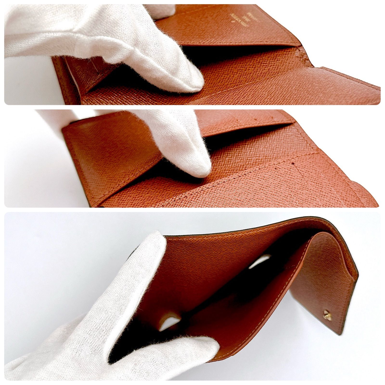 ルイヴィトン LOUIS VUITTON モノグラム ポルトフォイユ ヴィクトリー