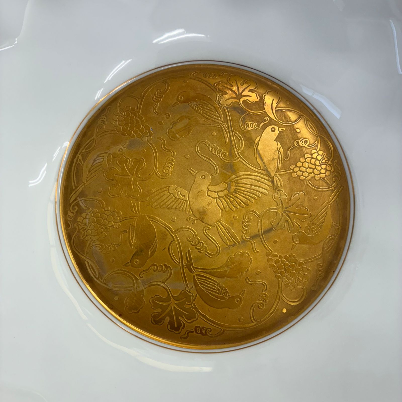 大倉陶園 鳥 金彩 皿 2枚 大倉陶園 鳥 金彩 皿 2枚 【公式通販】