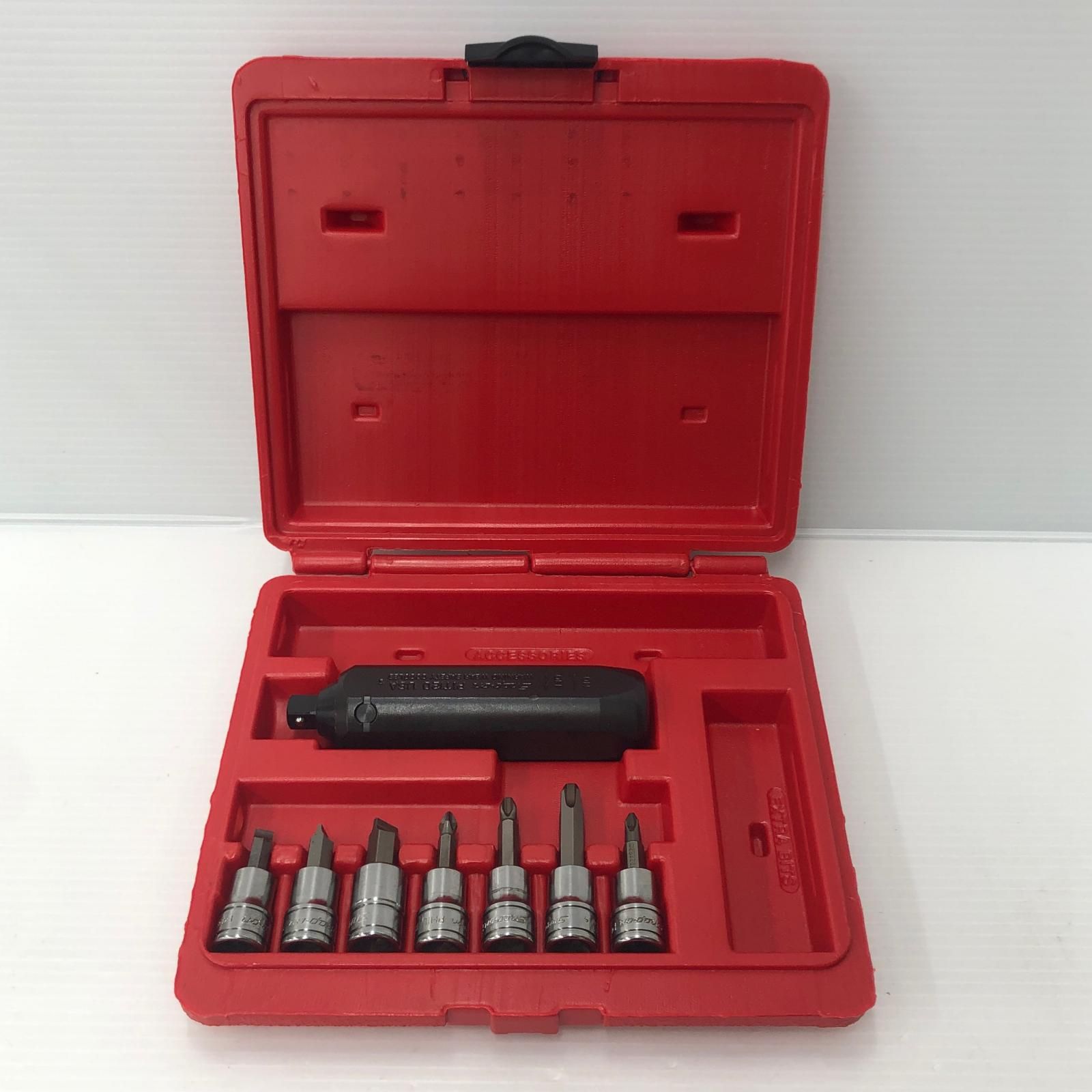 ДДSnap-on スナップオン 3/8インパクトドライバー＆ビット8点セット