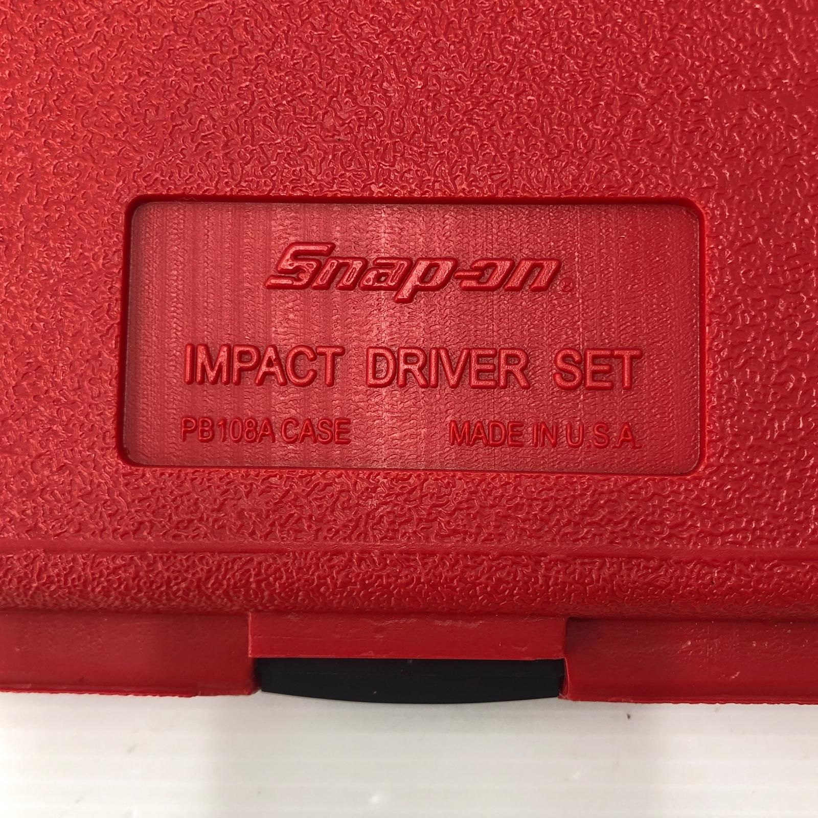 ДДSnap-on スナップオン 3/8インパクトドライバー＆ビット8点セット 