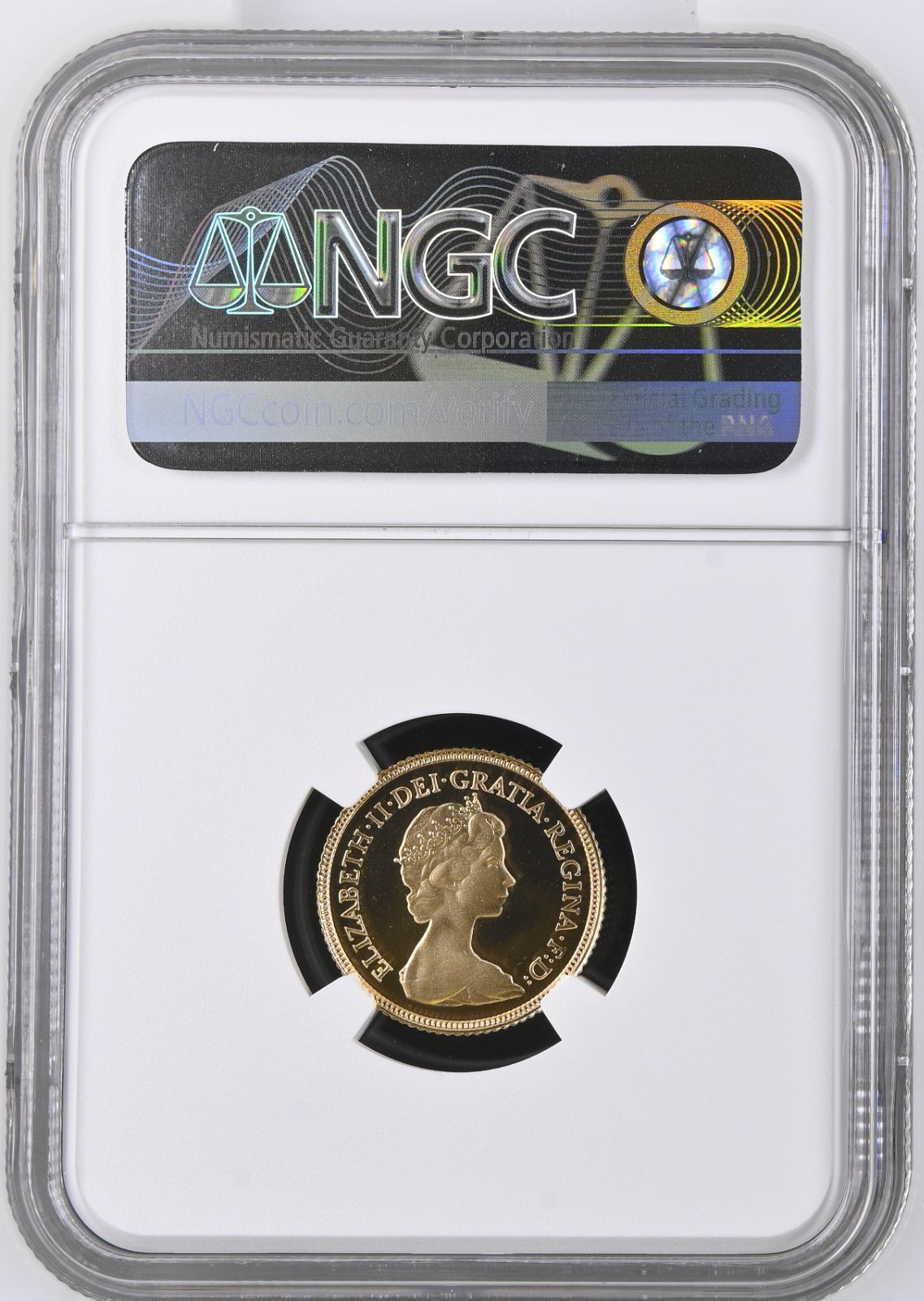 なかやま夫婦1984年イギリス1/2ソブリン金貨☆PF70UC なかやま夫婦1984