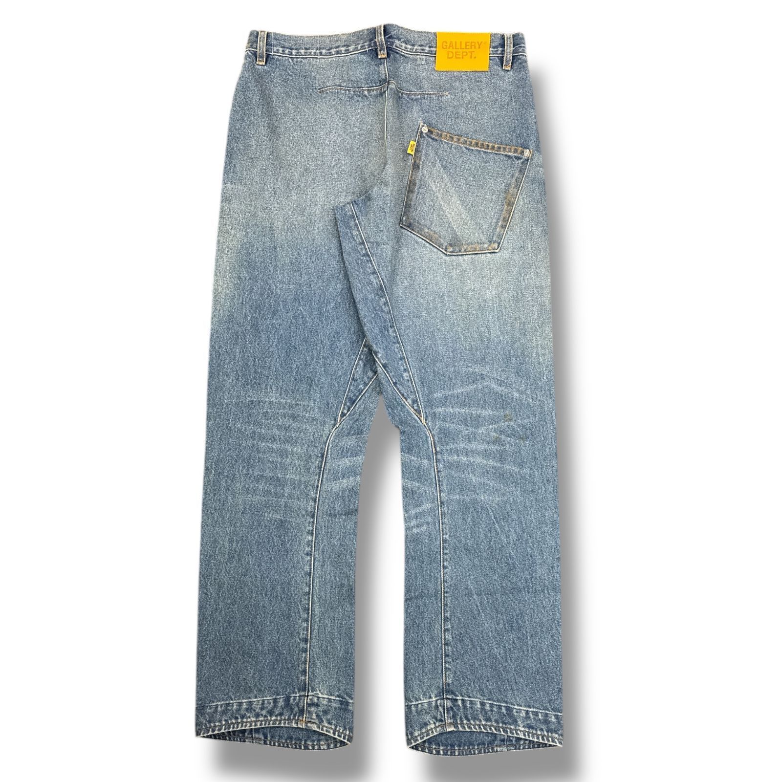 参考上代176000円 未使用品 GALLERY DEPT. 25SS ZIP DENIM ジップ 