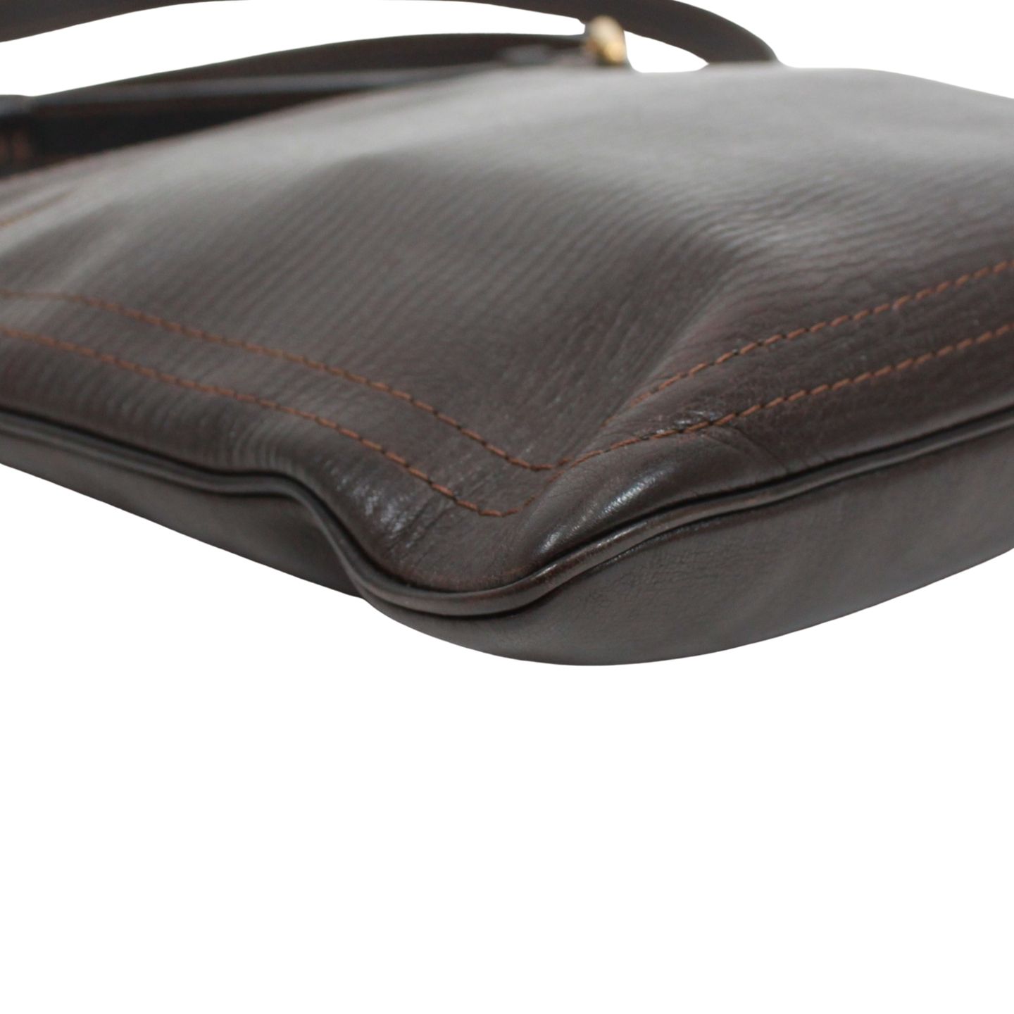 LOUIS VUITTON ポシェット シャウニー ユタ ユタ カフェ レザー ダーク