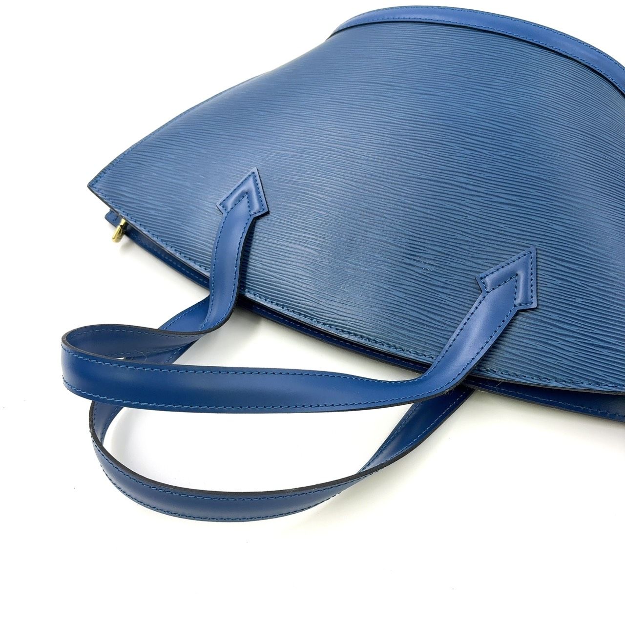 LOUIS VUITTON サンジャック エピ エピ トレドブルー レザー ブルー