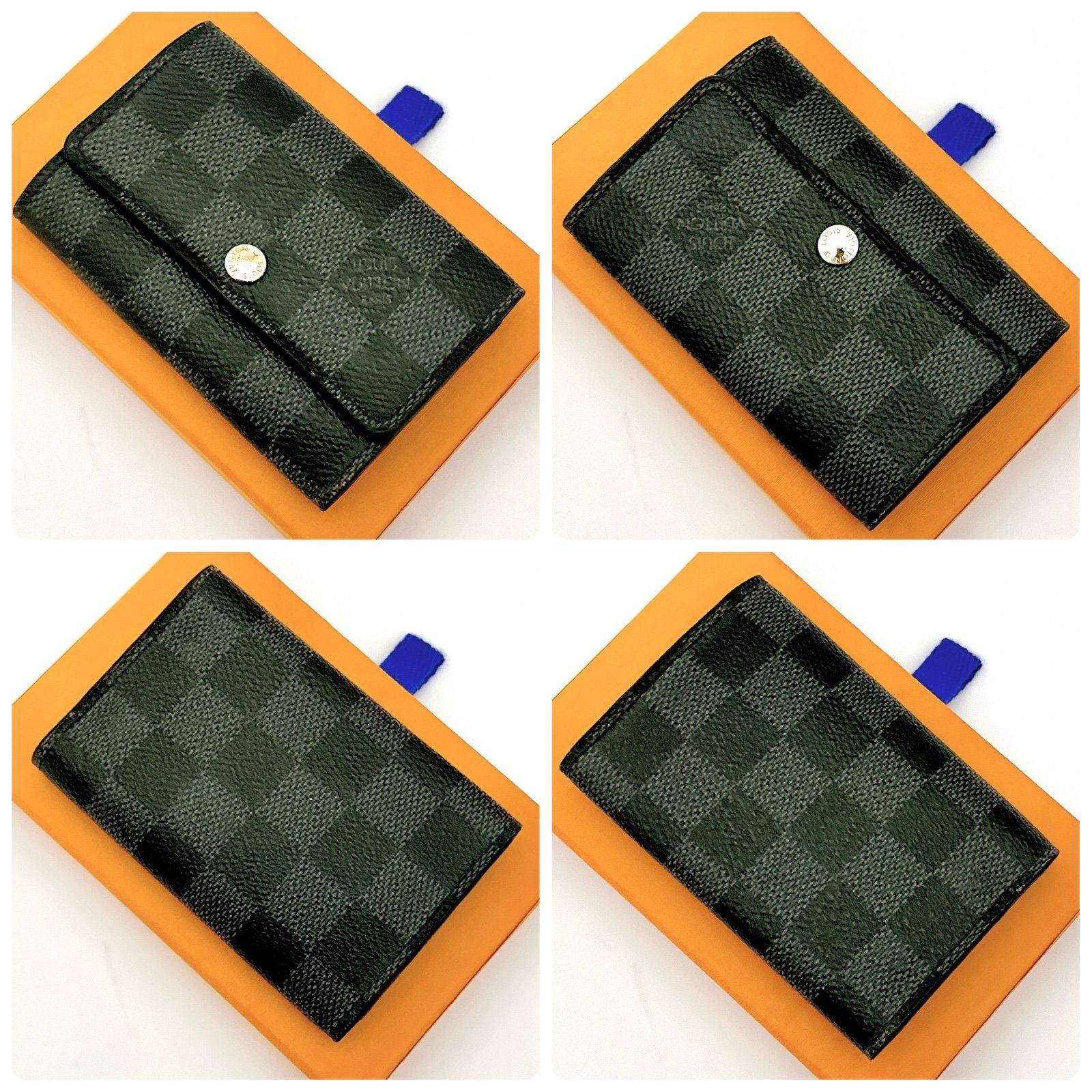 ルイヴィトン LOUIS VUITTO ミュルティクレ 6連 キーケース ダミエ