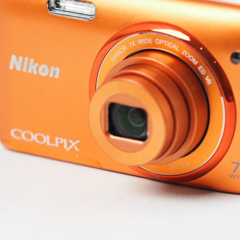 ジャンク Nikon COOLPIX S6500 デジカメ オレンジ Wi-Fi ジャンク Nikon COOLPIX S6500 デジカメ オレンジ Wi-Fi ジャンク