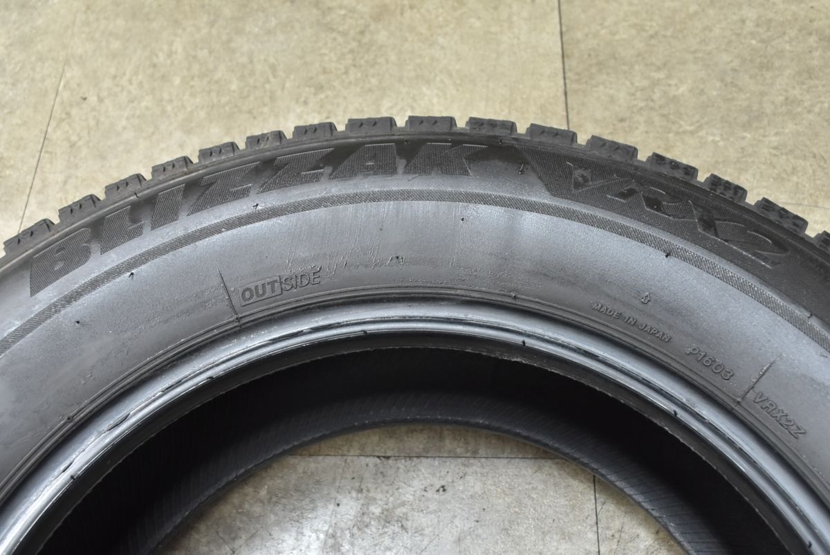 バリ溝　ブリザック　スタッドレス215/65R16 アルファード　倉庫保管品 バリ溝】ブリヂストン ブリザック VRX2 215/65R16 4本セット