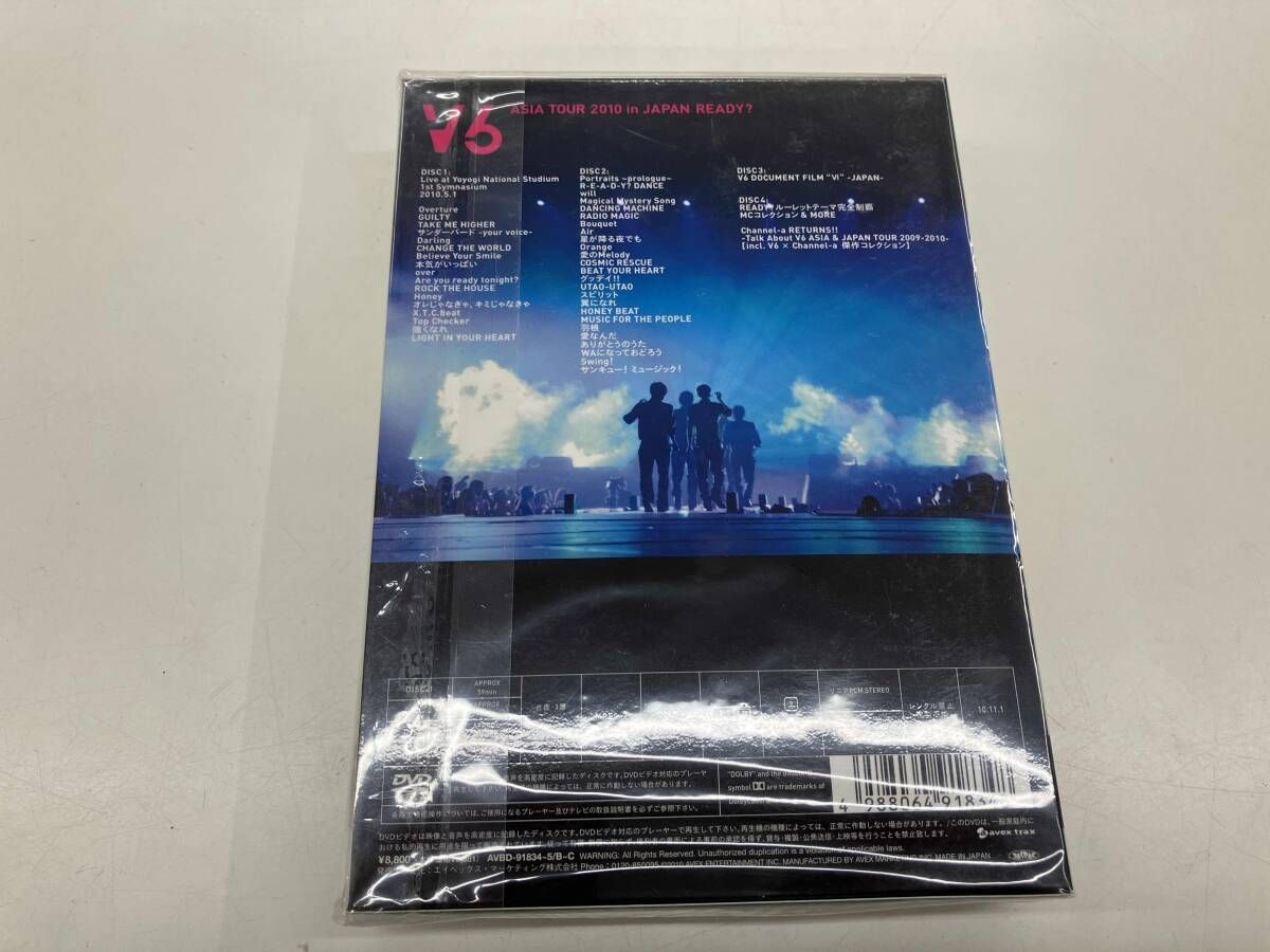V6 ASIA TOUR 2010 READY? 【ASIA盤】 Amazon.co.jp: V6 ASIA TOUR 2010 in JAPAN READY? (初回生産限定
