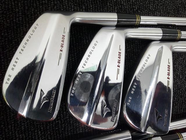 中古 アイアンセット ブリヂストン ツアーステージX-BLADE 2007