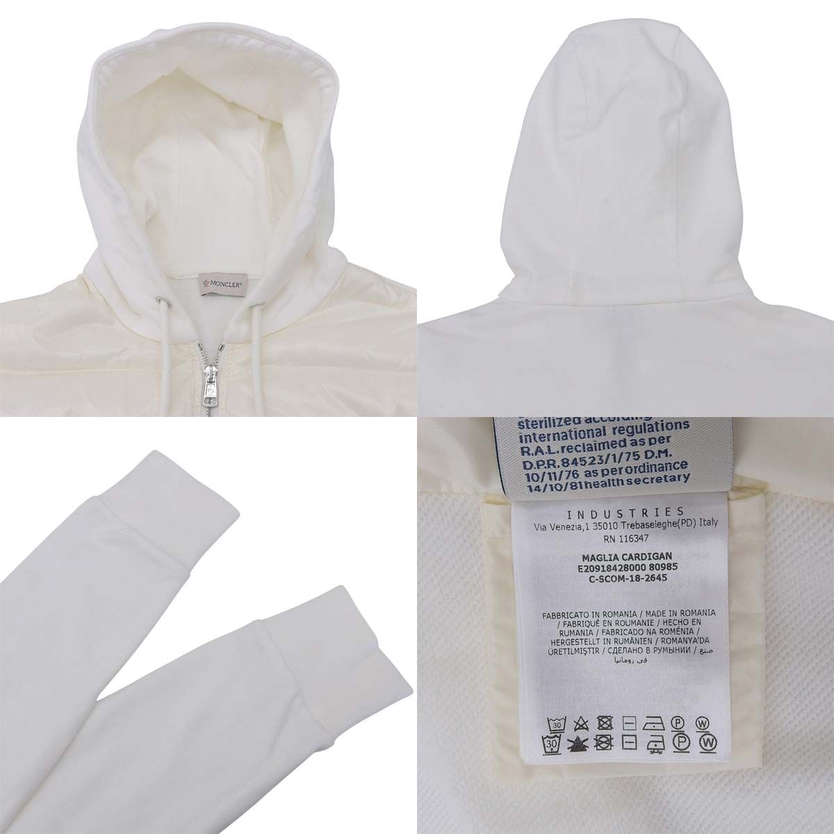 MONCLER(モンクレール) MAGLIA CARDIGAN ダウンパーカー スウェット