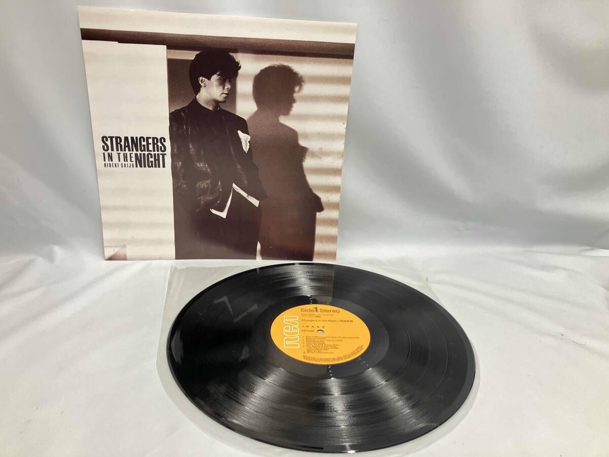 西城秀樹 STRANGERS IN THE NIGHT レコード 西城秀樹 レコード STRANGERS IN THE NIGHT